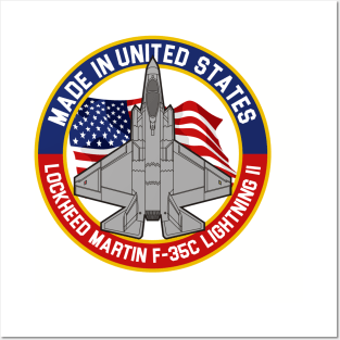 F-35C Lightning II - Made in... Posters and Art